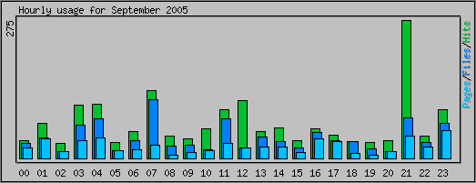 Hourly usage