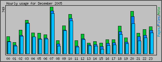 Hourly usage