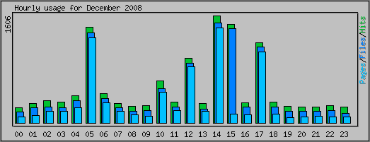 Hourly usage