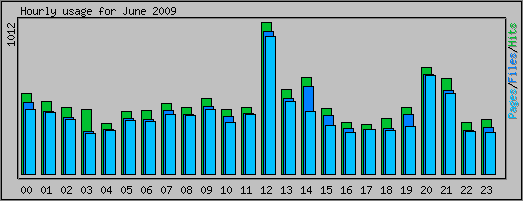 Hourly usage