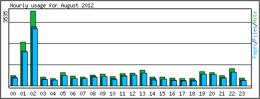 Hourly usage