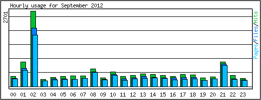 Hourly usage