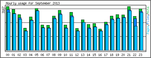 Hourly usage