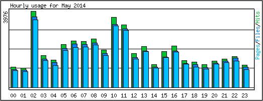 Hourly usage