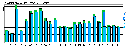 Hourly usage