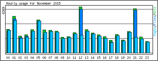 Hourly usage