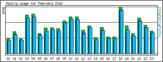 Hourly usage