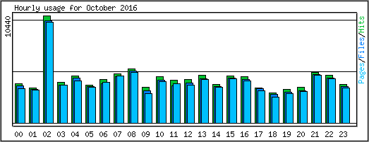 Hourly usage