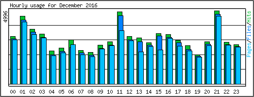 Hourly usage