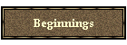 Beginnings